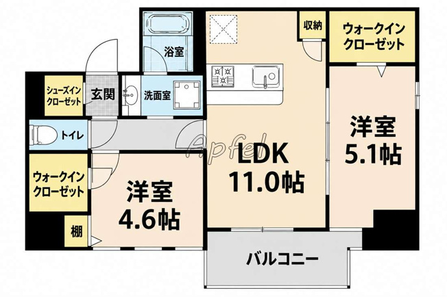 【間取り】 | スプランディッドX(テン)
