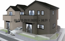 明石市西明石町2丁目　新築戸建1号棟　仲介手数料無料！の画像