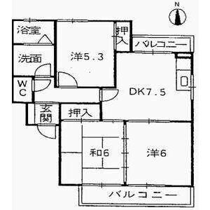【間取り】 | グリーンパーク藤塚