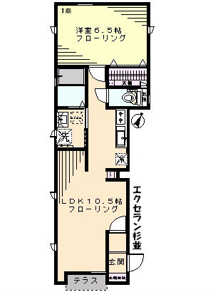 エクセラン杉並 の間取り