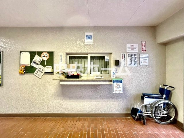 東陽町スカイハイツの受付|受付(管理人室)。