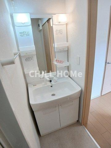 メゾンソレーユ　Ｍの洗面所|当社、チルホームのHPもご覧ください(^^)/物件情報多数♪