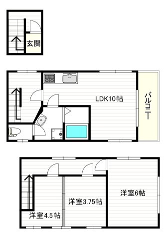 福井ビルの間取り