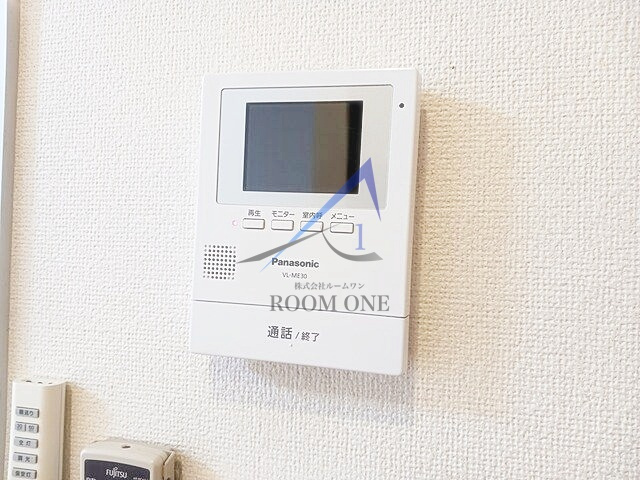 エミネンス川中島のセキュリティ|モニター付きインターホンです。