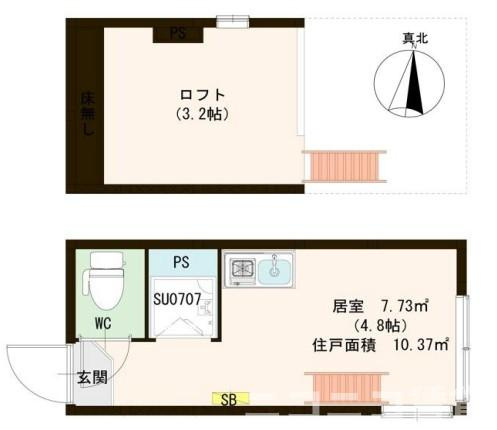 【間取り】 | ハーモニーテラス東陽