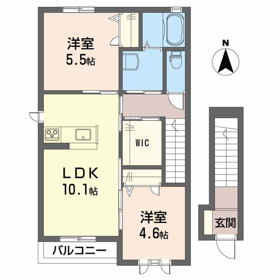 【間取り】 | リオン・エフ