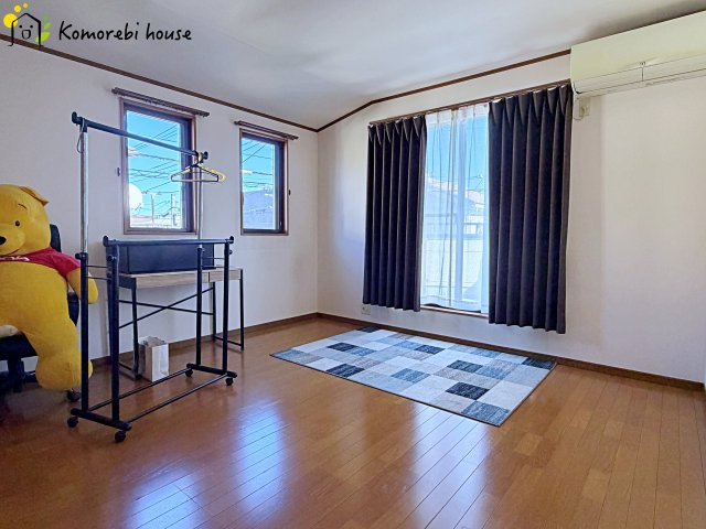 上尾市日の出一丁目　中古戸建ての寝室|26.10.1　撮影済み
