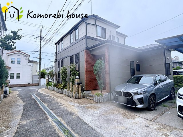 上尾市日の出一丁目　中古戸建ての前面道路含む現地写真|26.7.13　撮影済み