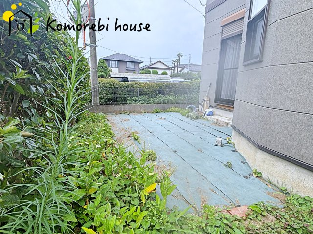 上尾市日の出一丁目　中古戸建ての庭|26.7.13　撮影済み