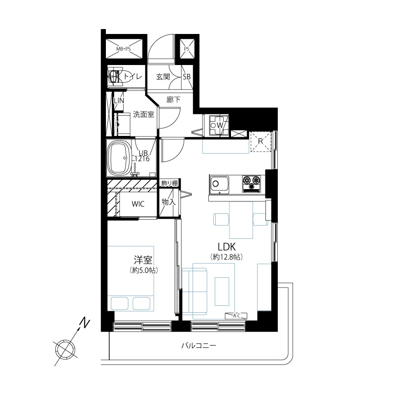 朝日言問マンションの間取り|９階部分・南東向き・角部屋住戸につき日当たり・通風・眺望良好。新規リノベーション施工が完了いたしましたのでいつでも内覧が可能です。安心のアフターサービス保証付きですのでご購入後も安心して暮らせます。