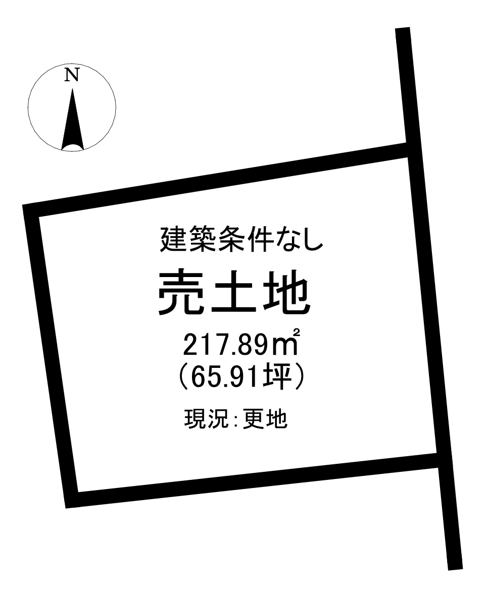 栃木市薗部町1丁目655-6の土地図