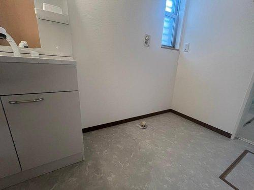 熊取町つばさが丘北3丁目戸建ての洗面所|ゆったりとスペースのある洗面所