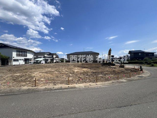 花巻市南城　土地４区画の外観