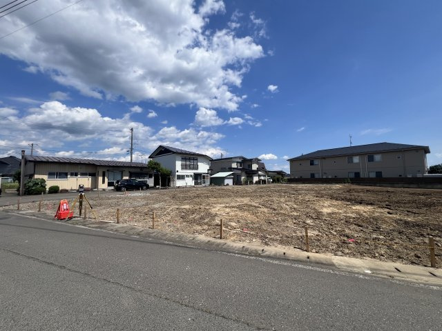 花巻市南城　土地４区画の外観