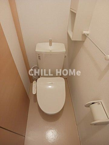サファイアＢのトイレ|当社、チルホームのHPもご覧ください(^^)/物件情報多数♪