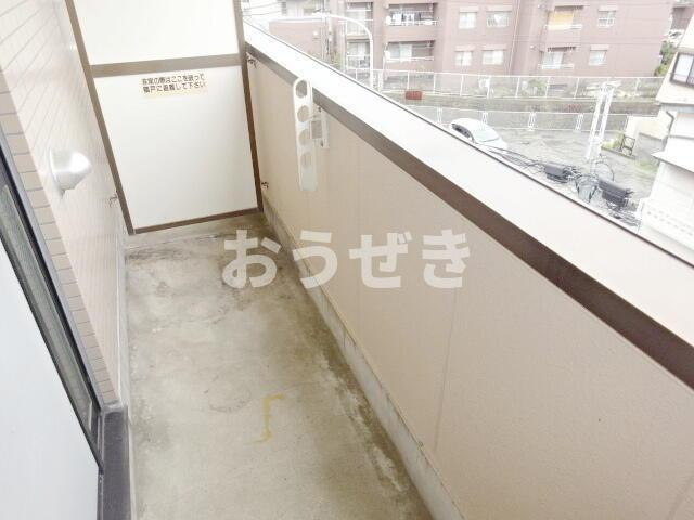 パレス南光のバルコニー