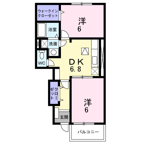 ルーチェの間取り