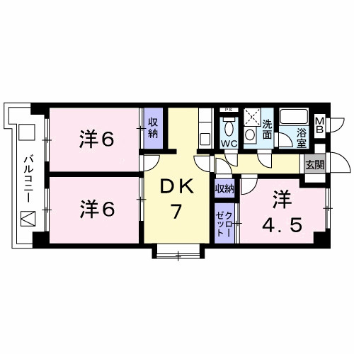 【間取り】 | エーデルマンション