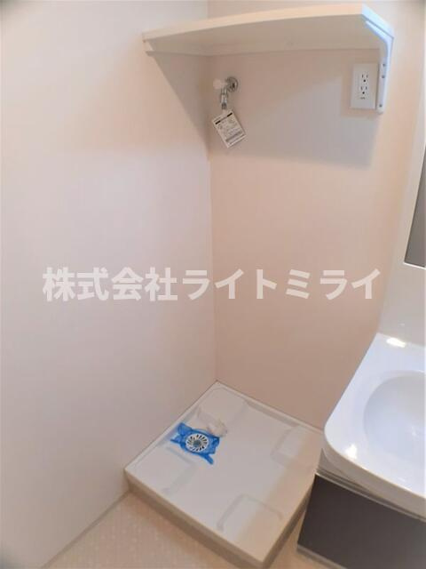レジディア文京小石川の設備|洗濯機置き場 