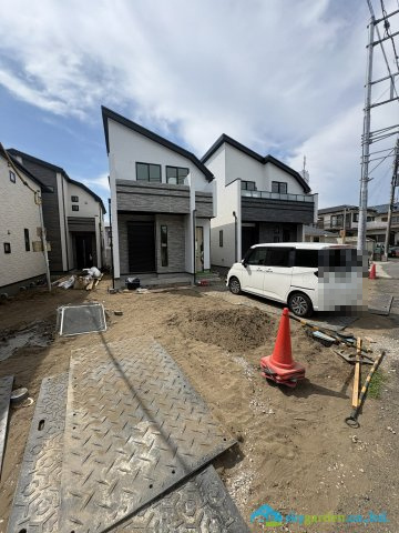 藤沢市辻堂元町2丁目　新築戸建　全４棟Ｂ号棟の外観パース