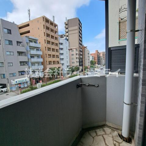 クレアシオン市ヶ谷西のバルコニー| 
