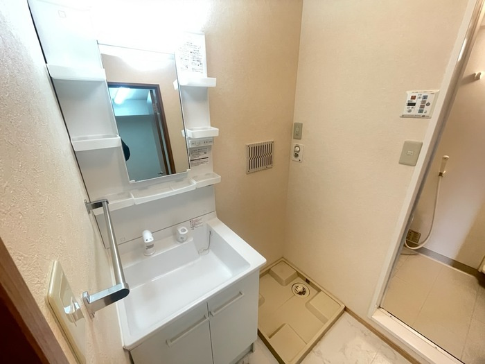 ベルデュールの洗面所