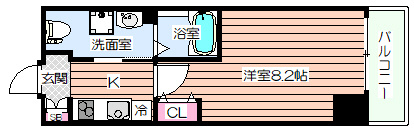 【間取り】 | エスライズ四ツ橋