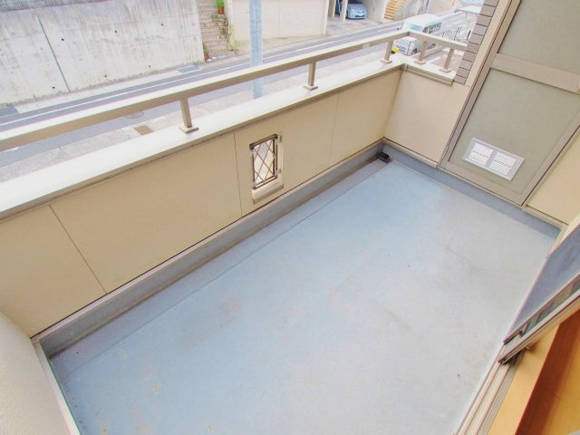 シャルム西浜のバルコニー