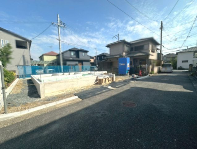 加古川市加古川町粟津の前面道路含む現地写真|閑静な住宅街で車通りが少ないので、小さなお子様がいるご家庭にもおすすめです♪