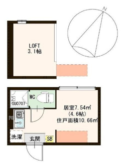 【間取り】 | ハーモニーテラス 南小岩Ⅴ
