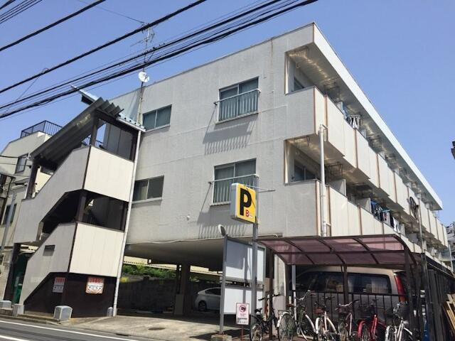 フラッツ東亜の外観|外観は落ち着いています