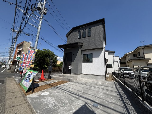 松戸市松戸新田　新築戸建て　A号棟　全２棟の外観