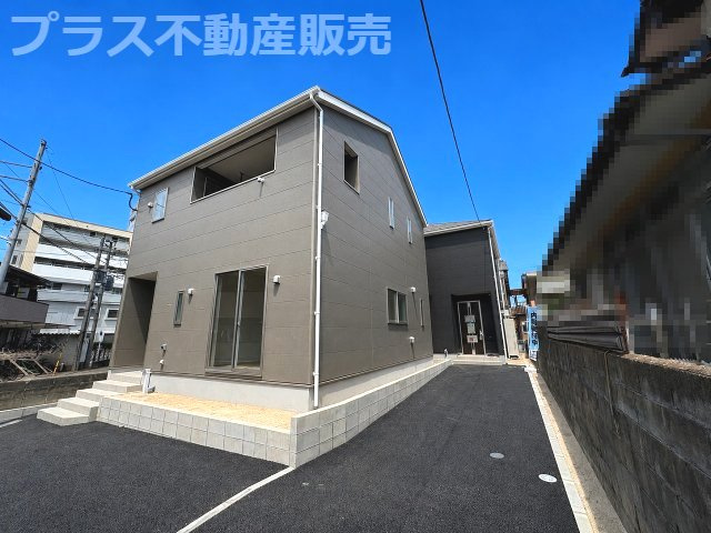 【外観】 | 福岡市南区高木2丁目第3　2号棟（全2棟）【仲介手数料無料・0円】 | 完成イメージの外観パースです。