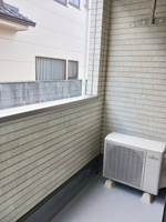 陽当たり良好なバルコニーです