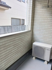 陽当たり良好なバルコニーです