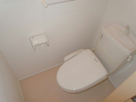 トイレもきれいです