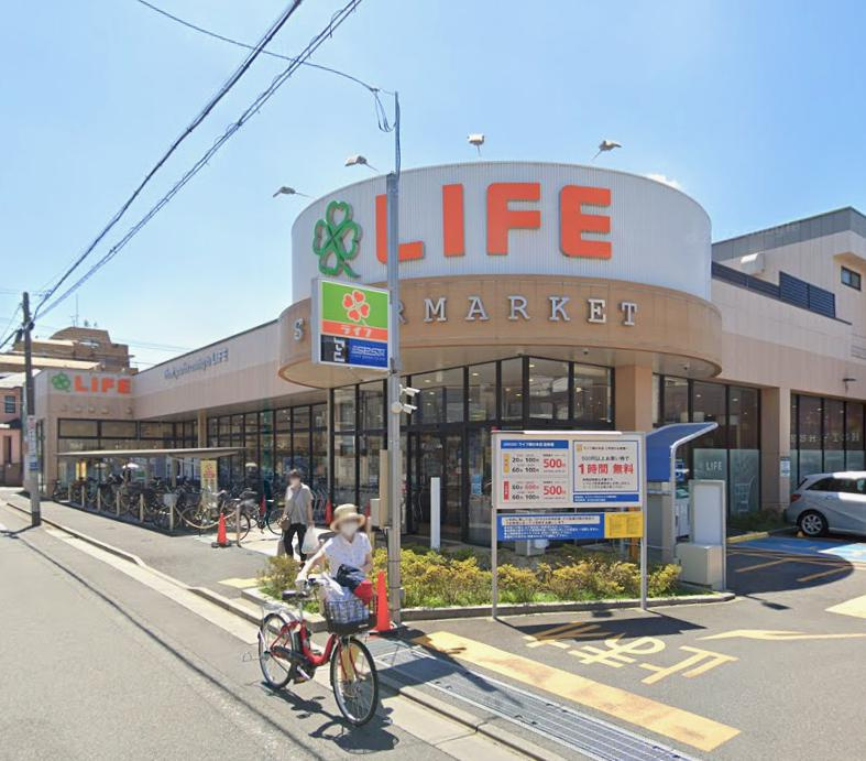 大田区鵜の木３丁目の店舗事務所の周辺