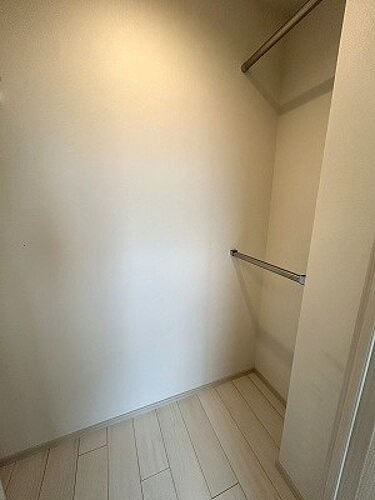 ライオンズプレイズ南大高の収納|ウォークインクロゼット　内装前　※2026年05月の写真