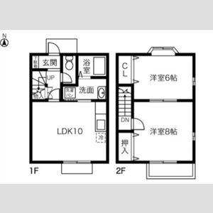 アペリーレ21の間取り