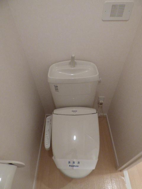 トイレもきれいです