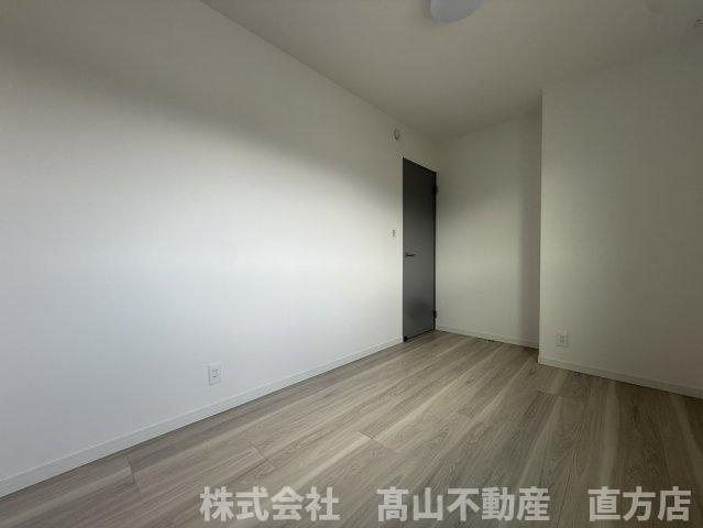 直方市大字感田のアパートの寝室