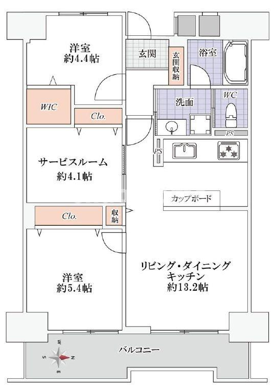 綾瀬プルミエの間取り|10階部分・日当たり・通風・眺望良好。新規リノベーション施工が完了いたしましたのでいつでも内覧が可能です。安心のアフターサービス保証付きですのでご購入後も安心して暮らせます。
