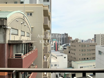 【展望】 | アーバネックス南堀江 | 9階南向きバルコニーからの眺望です！