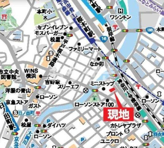 レジデンス横濱リバーサイドの地図