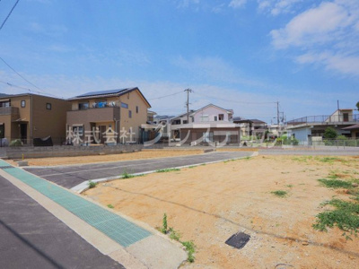 【その他】 | 生駒市萩原町の新築一戸建 全３区画 | 現地写真（建物の建築工事を開始する前に撮影したものです）※現地に係員は常駐しておりません。