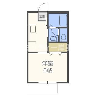 サングリーン住之江の間取り