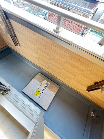ネクステージ笠屋町のバルコニー