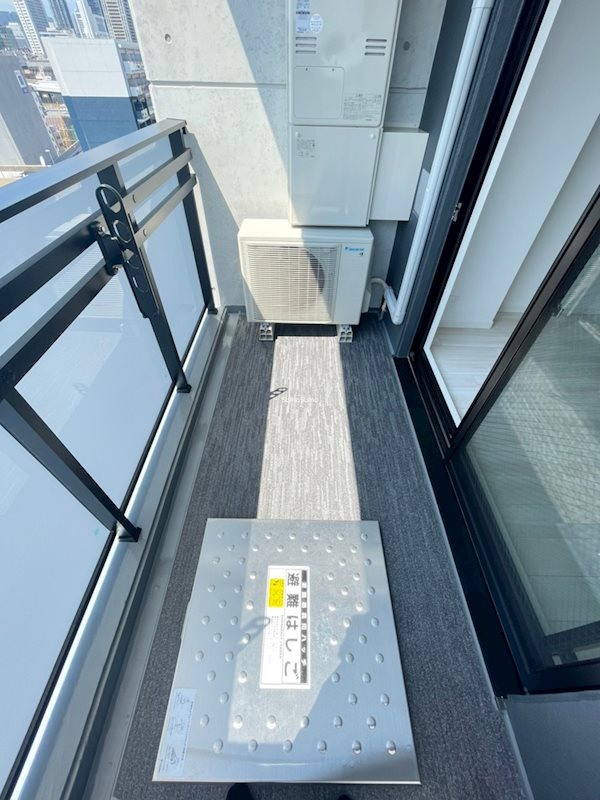 S-RESIDENCE堺筋本町Unoのバルコニー