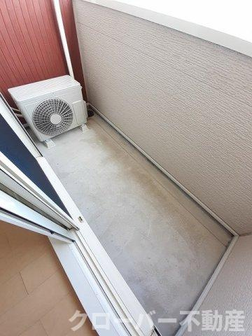 グランデール観音寺Ｂのバルコニー