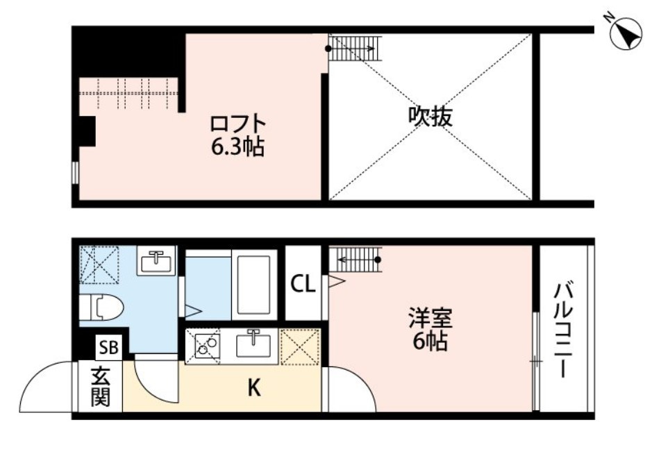 SIZZLE 01の間取り